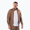 Pánská mikina Pitbull Trackjacket Tape Logo Terry Group coyote brown 2