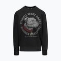 Pánská mikina Pitbull Strenght & Respect Crewneck washed dark graphite 5