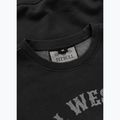 Pánská mikina Pitbull Strenght & Respect Crewneck washed dark graphite 7