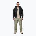 Pánská mikina Pitbull Ruffin Detroit Hooded Zip black/black 2