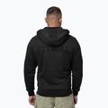 Pánská mikina Pitbull Ruffin Detroit Hooded Zip black/black 3