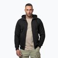 Pánská mikina Pitbull Ruffin Detroit Hooded Zip black/black 4