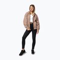 Dámská mikina Pitbull Skull Surf Hooded Zip chocolate mousse 2