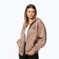 Dámská mikina Pitbull Skull Surf Hooded Zip chocolate mousse 5