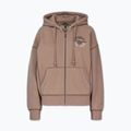Dámská mikina Pitbull Skull Surf Hooded Zip chocolate mousse 7