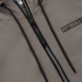 Pánská bunda Pitbull Athletic Logo Nylon Hooded taupe 7