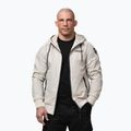 Pánská bunda Pitbull Athletic Logo Nylon Hooded light sand