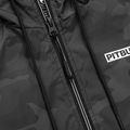 Pánská bunda Pitbull Athletic Logo Nylon Hooded black 8
