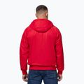 Pánská bunda Pitbull Athletic Tape Nylon Hooded red 3