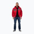 Pánská bunda Pitbull Aero Flight Hooded fluo/red 2