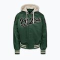 Pánská bunda Pitbull Mason San Diego Baseball Hooded bottle green/beige 4