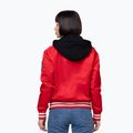 Dámská bunda Pitbull Angela San Diego Hooded Varsity fluo/red 3