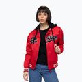 Dámská bunda Pitbull Angela San Diego Hooded Varsity fluo/red 4