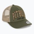Pánská kšiltovka Pitbull Mesh "Pitbull Norton" Trucker Low Profile green