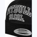Pánská kšiltovka Pitbull "SO.CAL." Retro Trucker černá/černá/bílá 3