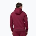 Pánská mikina Pitbull Sampson Hooded Sweatshirt burgundy 3