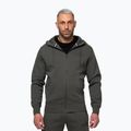 Pánská mikina Pitbull Sampson Hooded Zip Sweatshirt grey/green