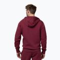 Pánská mikina Pitbull Sampson Hooded Zip Sweatshirt burgundy 3