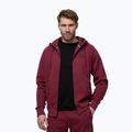 Pánská mikina Pitbull Sampson Hooded Zip Sweatshirt burgundy 4