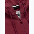Pánská mikina Pitbull Sampson Hooded Zip Sweatshirt burgundy 8
