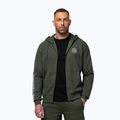 Pánská mikina Pitbull Tape Parker Hooded Zip old green 4