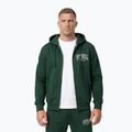 Pánská mikina Pitbull Badger Hooded Zip hunter/green 3