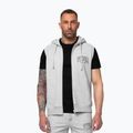 Pánská mikina Pitbull Badger Hooded Vest Zip grey/melange 5