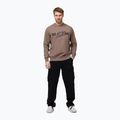 Pánská mikina Pitbull MC Crewneck Sweatshirt brown savana 2