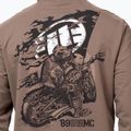 Pánská mikina Pitbull MC Crewneck Sweatshirt brown savana 3