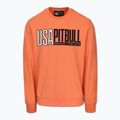 Pánská mikina Pitbull USA Crewneck Sweatshirt fluo orange 5