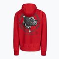 Pánská mikina Pitbull Strenght & Respect Sweatshirt Hooded red 6