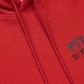Pánská mikina Pitbull Strenght & Respect Sweatshirt Hooded red 7