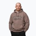 Pánská mikina Pitbull Midnight Sweatshirt Hooded brown savana