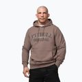 Pánská mikina Pitbull Midnight Sweatshirt Hooded brown savana 4