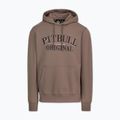 Pánská mikina Pitbull Midnight Sweatshirt Hooded brown savana 7