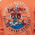 Pánská mikina Pitbull Bloodline 2 Sweatshirt Hooded fluo orange 4