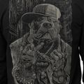 Pánská mikina Pitbull USA Hooded Zip black 5