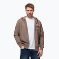 Pánská mikina Pitbull Bloodline 2 Sweatshirt Zip Hooded brown savana