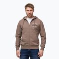 Pánská mikina Pitbull Bloodline 2 Sweatshirt Zip Hooded brown savana 3