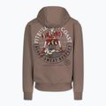 Pánská mikina Pitbull Bloodline 2 Sweatshirt Zip Hooded brown savana 6