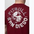 Pánské tričko na lezení Pitbull Dog SD burgundy 3