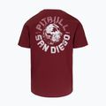 Pánské tričko na lezení Pitbull Dog SD burgundy 5