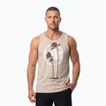 Pánské tričko na lezení Pitbull Palms Tank Top light sand