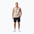 Pánské tričko na lezení Pitbull Palms Tank Top light sand 2