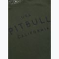 Pánské tričko na lezení Pitbull USA CAL Big Logo old green 7