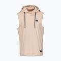 Pánská tréninková mikina Pitbull Mercado Hilltop Sleeveless Hooded pale sand 3