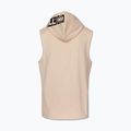 Pánská tréninková mikina Pitbull Mercado Hilltop Sleeveless Hooded pale sand 4