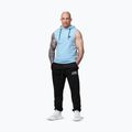 Pánská tréninková mikina Pitbull Mercado Hilltop Sleeveless Hooded light blue 2