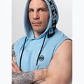 Pánská tréninková mikina Pitbull Mercado Hilltop Sleeveless Hooded light blue 5
