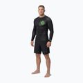 Pánský rashguard s dlouhým rukávem Pitbull Ray Rashguard fluo green 2